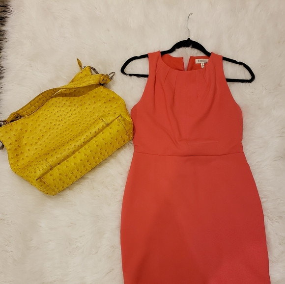2 for $20 - Coral Mini Dress (coral color) - Picture 5 of 5